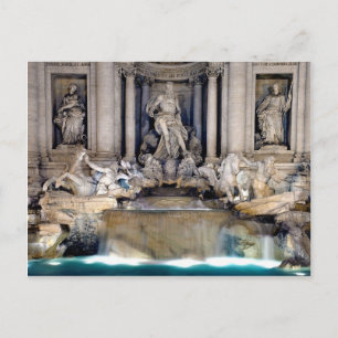 Trevi Fountain Postcard
