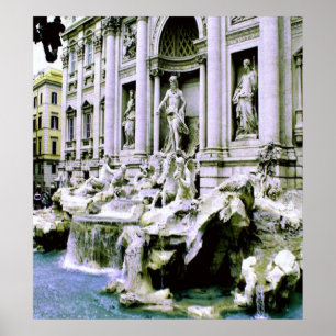 Trevi Fountain Poster
