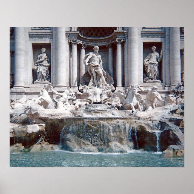 Trevi Fountain Poster (Front)