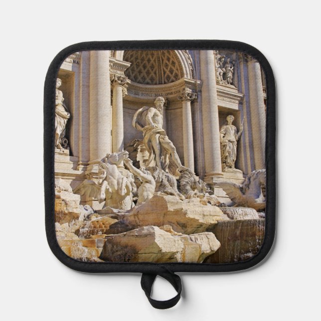Trevi fountain pot holder (Front)