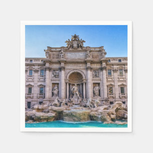 Trevi fountain, Roma, Italy Napkin
