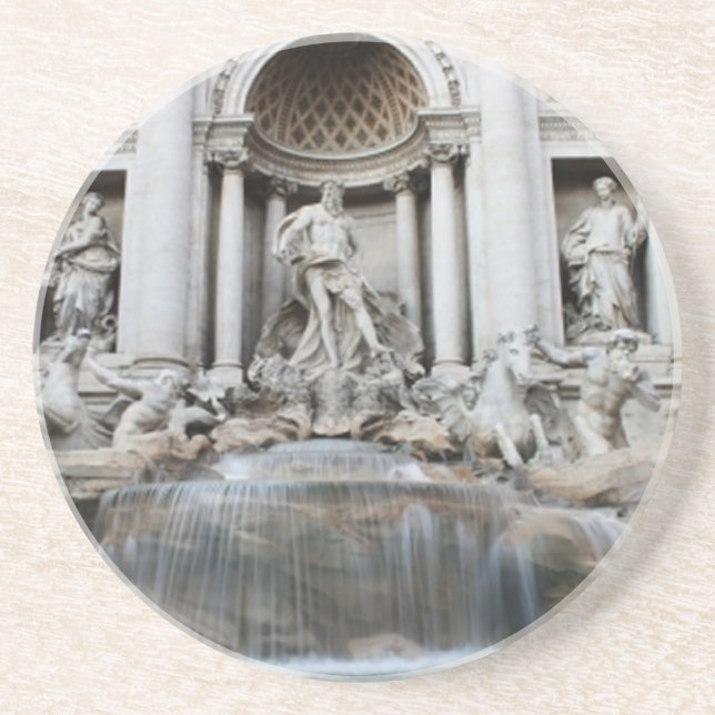 Trevi Fountain Rome Coaster (Front)