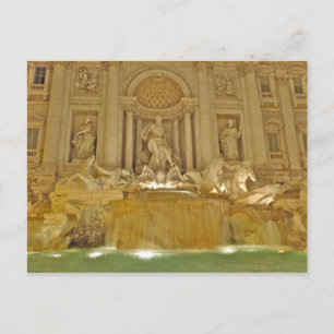 Trevi Fountain - Rome, Italy Postcard