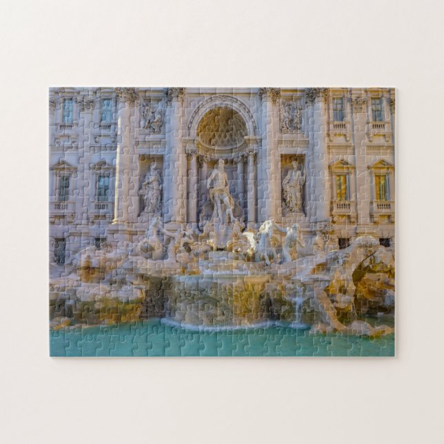 Trevi Fountain Rome. Jigsaw Puzzle (Horizontal)