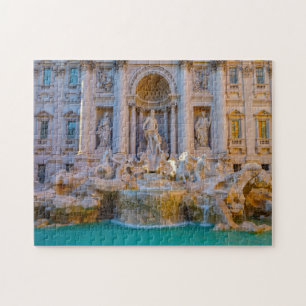 Trevi Fountain Rome. Jigsaw Puzzle