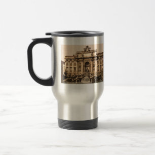 Trevi Fountain, Rome, Lazio, Italy Travel Mug