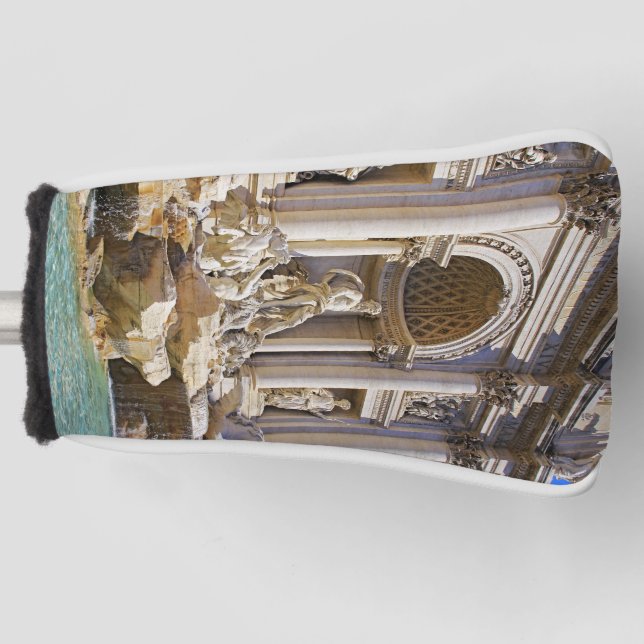 Trevi Fountain Rome Photography Golf Head Cover (Front)
