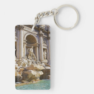 Trevi Fountain Rome Photography Key Ring