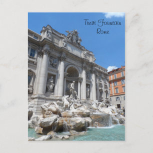 Trevi Fountain- Rome Postcard