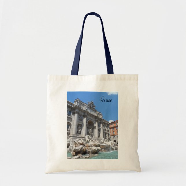 Trevi Fountain- Rome Tote Bag (Front)