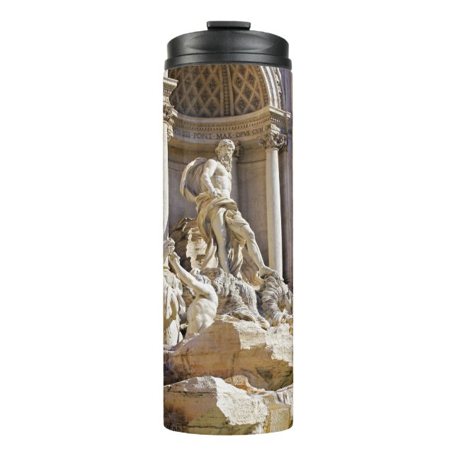 Trevi fountain thermal tumbler (Front)