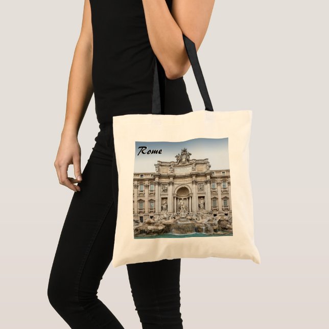 Trevi Fountain Tote Bag (Front (Product))