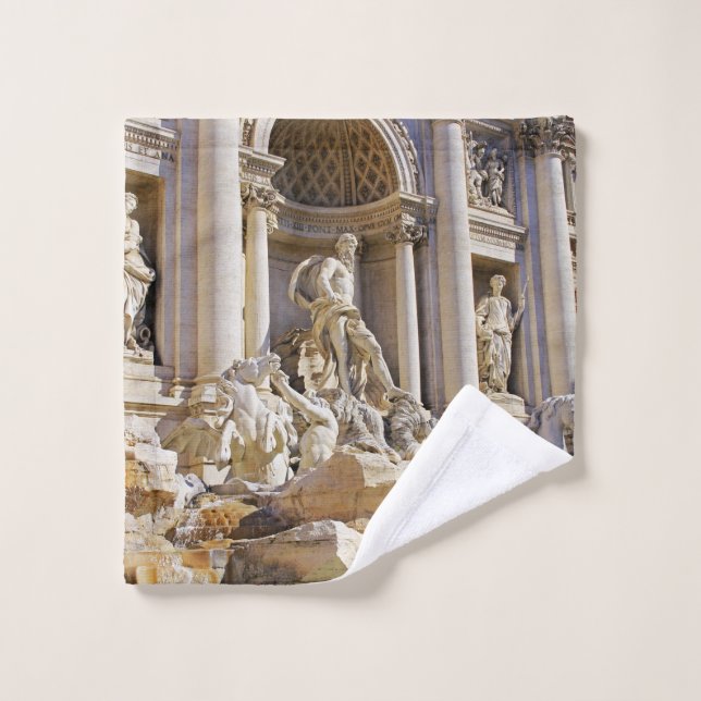 Trevi fountain wash cloth (Wash Cloth)