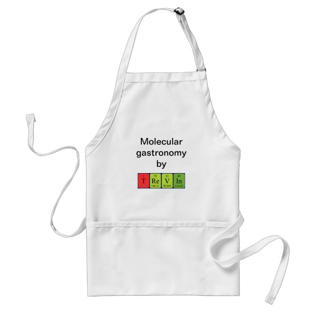 Trevin periodic table name apron (Front)