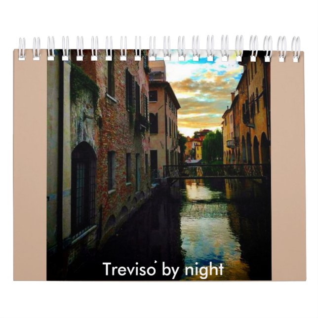 Treviso by night calendar (Cover)
