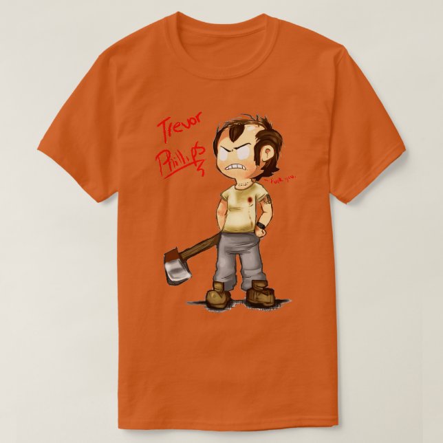 Trevor Axe Classic TShirt (Design Front)