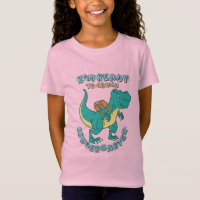 TREX Crushing Kindergarten - School Dino Design