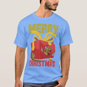 Trex Dinosaur Merry Christmas T-Shirt