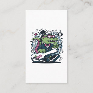 TRex Guitar Business Card