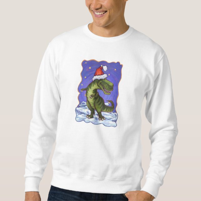 TRex Holiday Sweatshirt (Front)