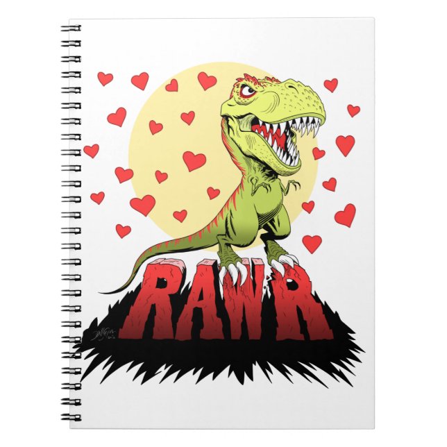 Trex Rawr Notebook (Front)