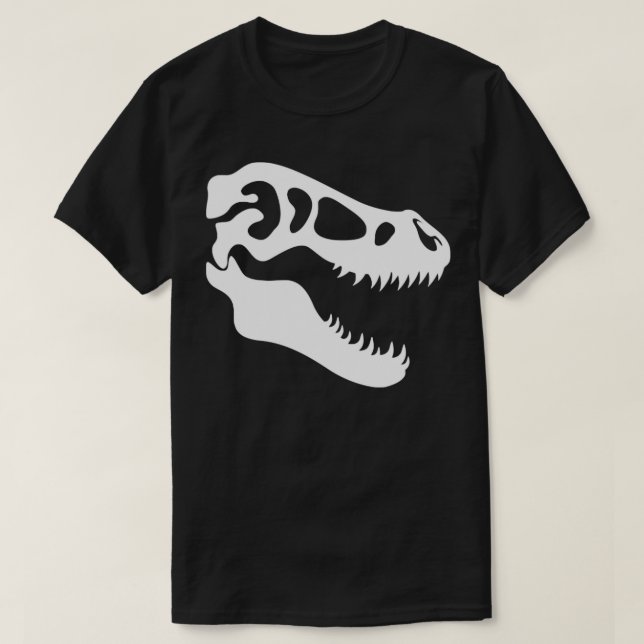 TRex Skull T-Shirt (Design Front)