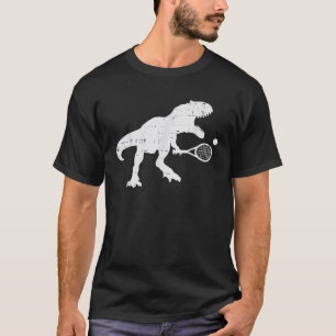 Trex Tennis Tennisaurus Funny Dinosaur Player Men  T-Shirt