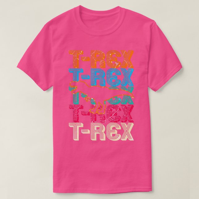 TRex Tyrannosaurus Dino Dinosaur T-Shirt (Design Front)