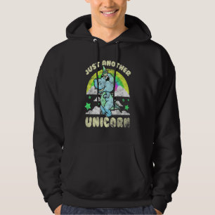 Trex Unicorn Inspired Ice Cream Cone Horn Related Hoodie