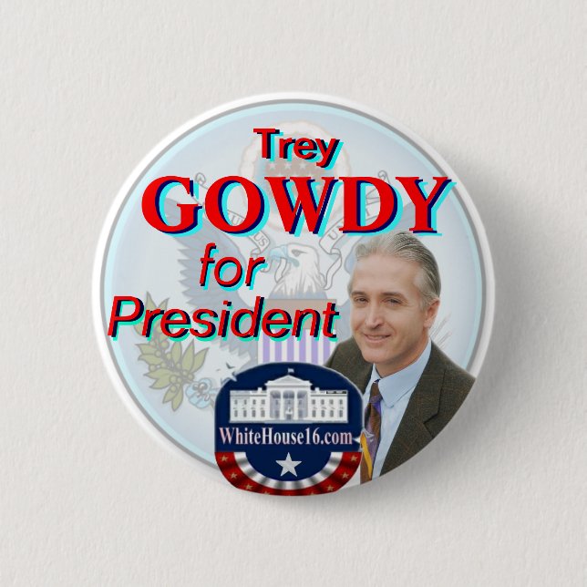 Trey Gowdy for President Great Seal Button (Front)