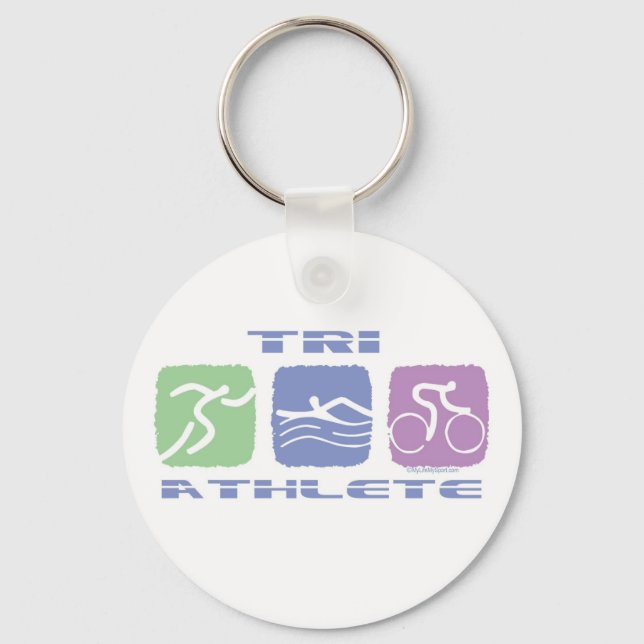 TRI ATHLETE KEY RING (Front)