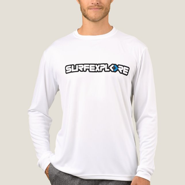 Tri-Blend Long Sleeve Logo Shirt (Front)