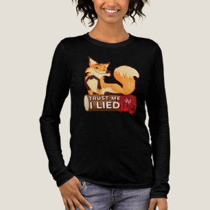 Tri-blend Long Sleeve : Trust Me (black) Shirt