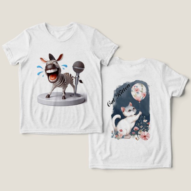  Tri-Blend T-shirt  Tri-Blend Shirt (Design Front & Back)