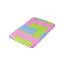 Tri Color Bath Mat