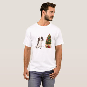 Tri-Colour King Charles Spaniel Funny Christmas Do T-Shirt