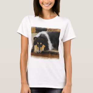 Tri-Colour Rough Collie Gifts T-Shirt