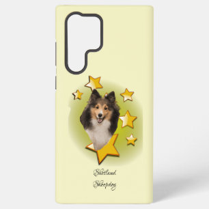 Tri Colour Sheltie Dog is a Star   Samsung Galaxy  Case