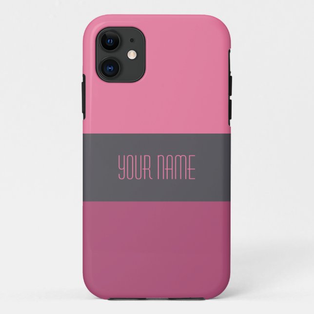 Tri-colour stripes custom cases (Back)