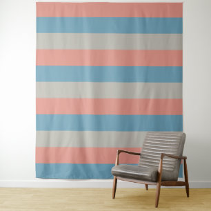 Tri-Colour Stripes pattern tapestries