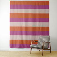 Tri-Colour Stripes pattern tapestries