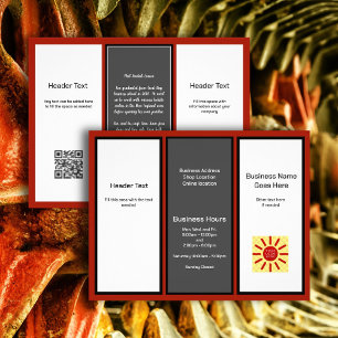 Tri-fold Business Logo Advertising Flyer