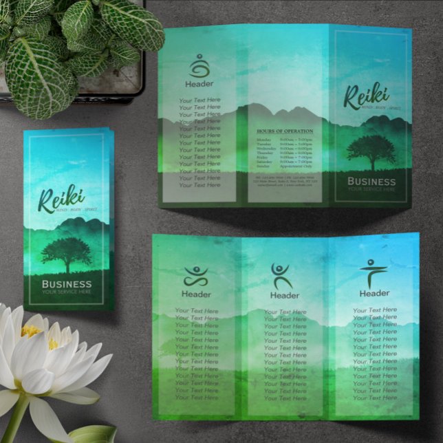 Tri-Fold  Reiki Master Yoga Mediation instructor (Creator Uploaded)