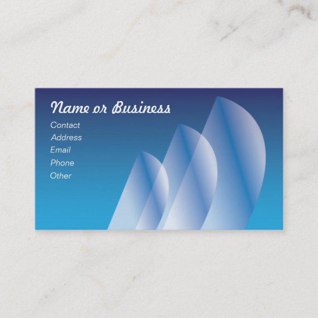 Tri-Sail_translucent sails Business Card (Front)