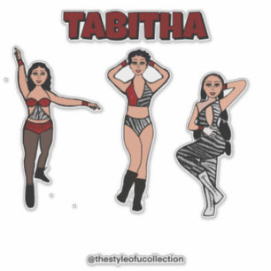 Tri-Styled Red Zebra Dancer #2