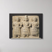 Triad of Palmyrene Gods, from Palmyra Region