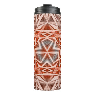 Triad Pattern Thermal Tumbler