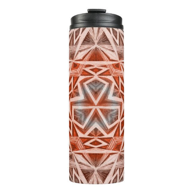 Triad Pattern Thermal Tumbler (Front)