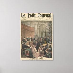 Trial of the Camorra Canvas Print