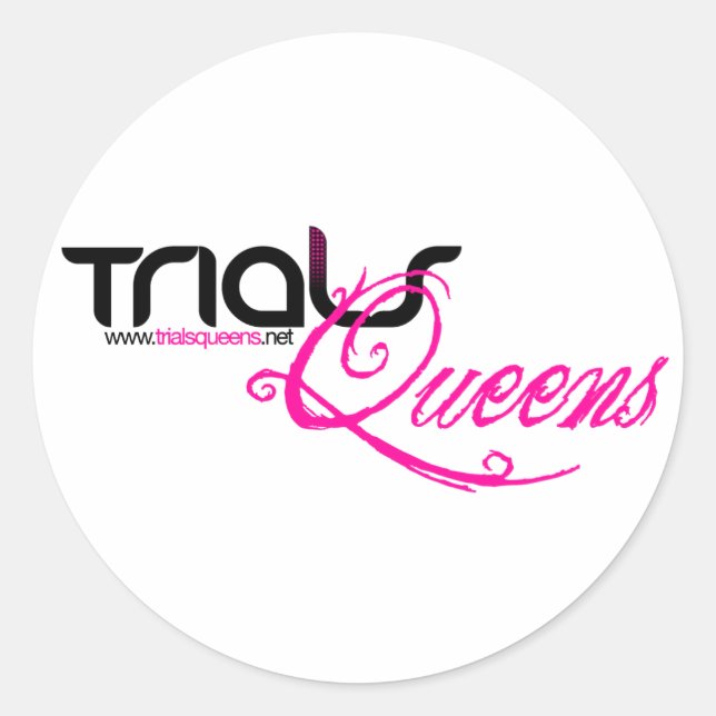 TrialsQueens Stickers (Front)